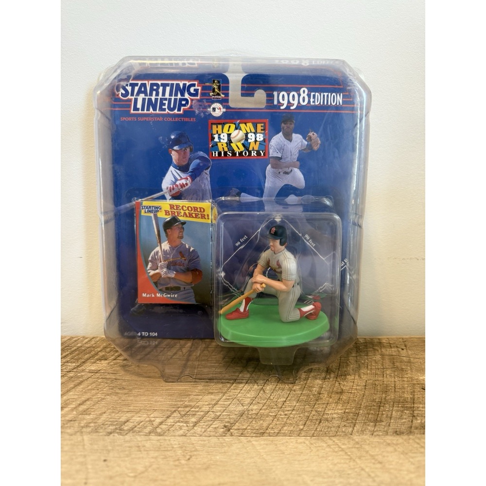 1998 Starting Line Up Home Run History Mark McGuire Still In Protective‎ Case